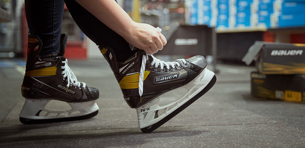 How To Tie Your Child's Hockey Skates