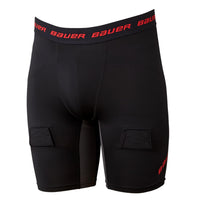 Bauer Essential Youth Compression Jock Short - Black (2019)