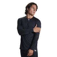 Bauer Pro Long Sleeve Youth Baselayer Top - Black